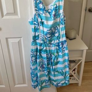 Lilly Pulitzer Shorely Blue Sandrine Dress